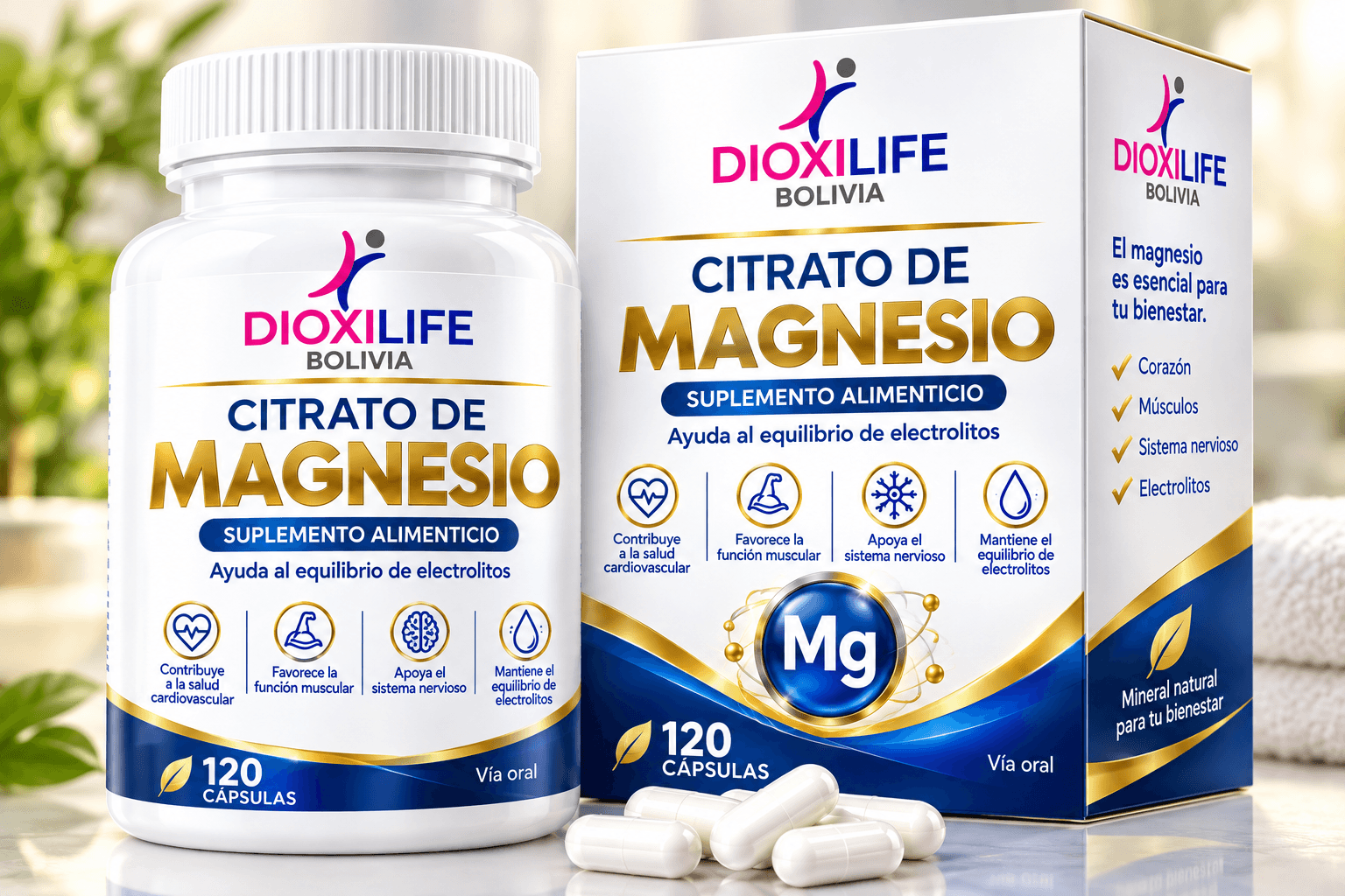 Citrato de Magnesio – 500 mg